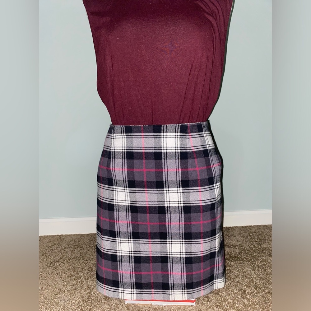 Vintage Tommy Hilfiger Plaid Mini Skirt